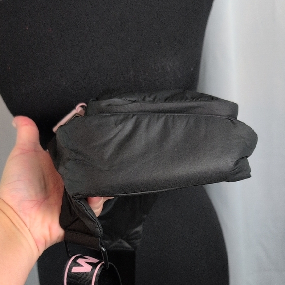 Wildfox Black Crossbody Bag with Pink Details - Picture 8 of 11